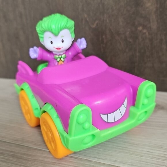 Fisher Price Little People DC Comics Super Friends Batman Robin Joker - Picture 4 of 6